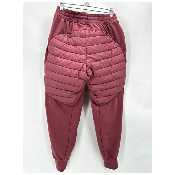 Peppermint‎ Cycling Co Hybrid Pants Size S Red Insulated Quilted Winter Training - Picture 6 of 11